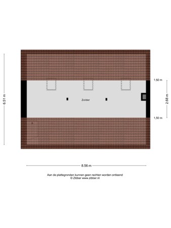 Floorplan - Baroniestraat 5, 5281 JB Boxtel